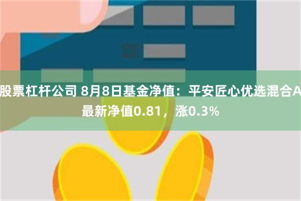 股票杠杆公司 8月8日基金净值：平安匠心优选混合A最新净值0.81，涨0.3%