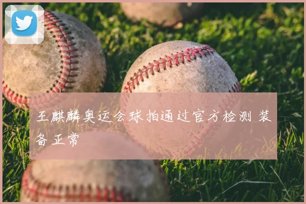 王麒麟奥运会球拍通过官方检测 装备正常