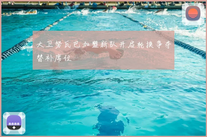 大卫努瓦巴加盟新队开启轮换争夺替补席位